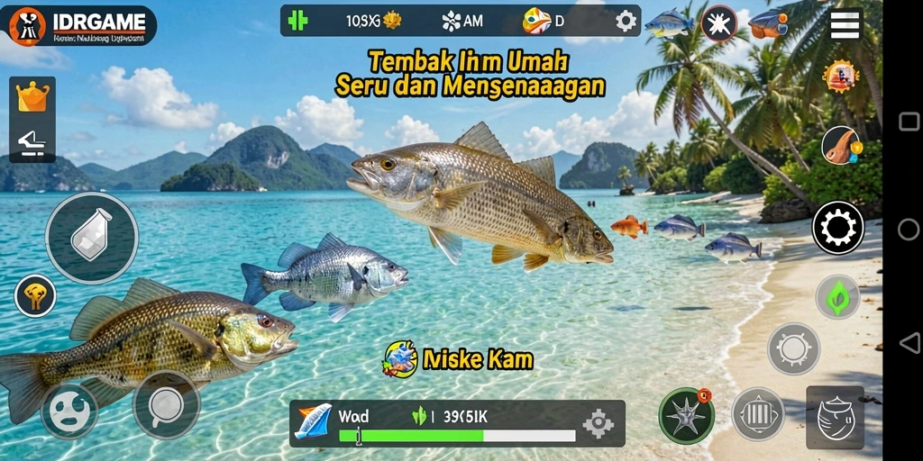 Tangkapan menangkap ikan di IDRGAME yang seru.