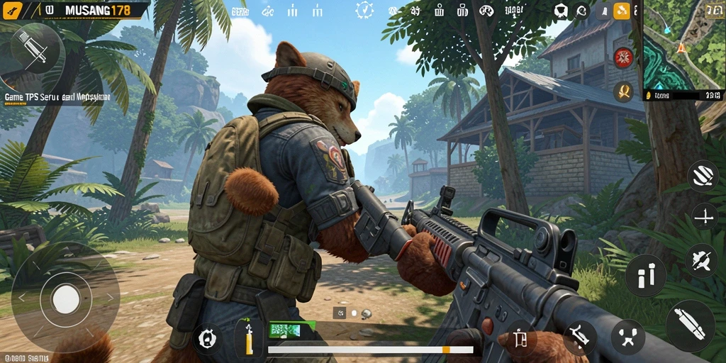Tampilan gameplay MUSANG178 yang penuh aksi dan menegangkan.