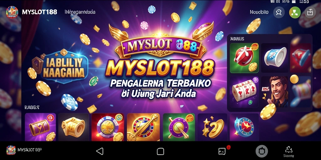Screenshot gameplay MYSLOT188 yang menunjukkan keseruan permainan Kasino.