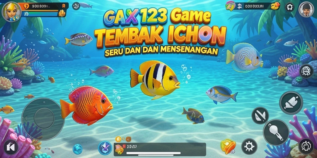 Tangkapan layar dari gameplay seru Tembak Ikan di NOX123.