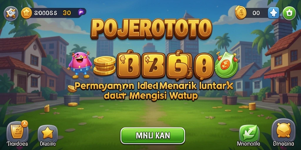 Tangkap momen seru dalam gameplay POJEROTOTO yang penuh warna.