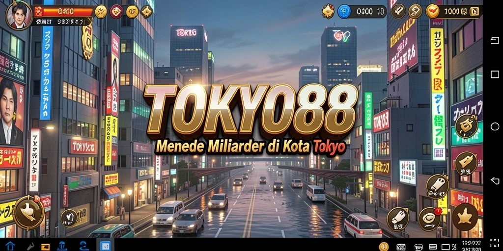 Tampilan gameplay <strong>TOKYO88</strong> yang menarik dengan berbagai usaha untuk dikembangkan.