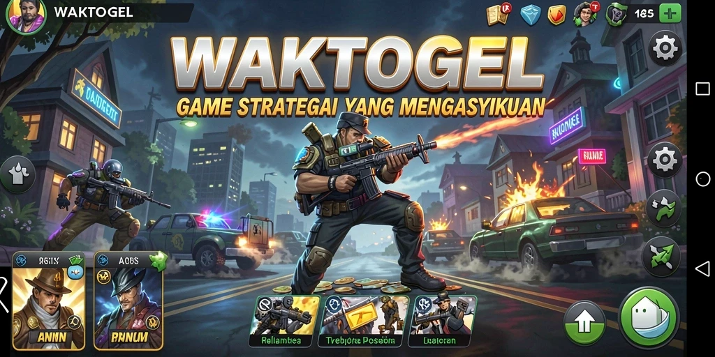 Tampilan gameplay menarik dari WAKTOGEL yang penuh strategi.